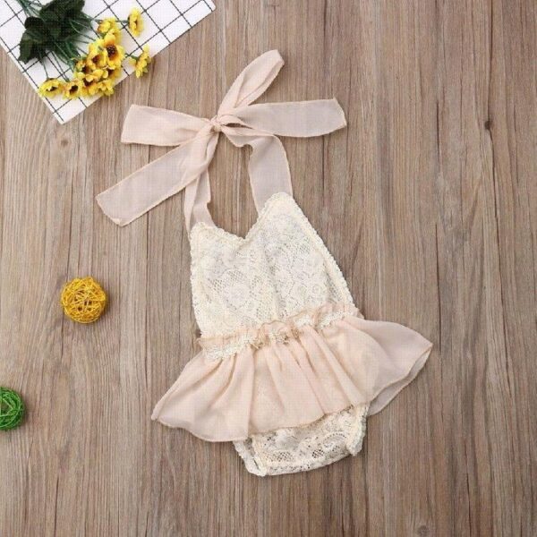 Newborn Girls Romper Dress Jumpsuit Summer Clothes for Baby - Image 4