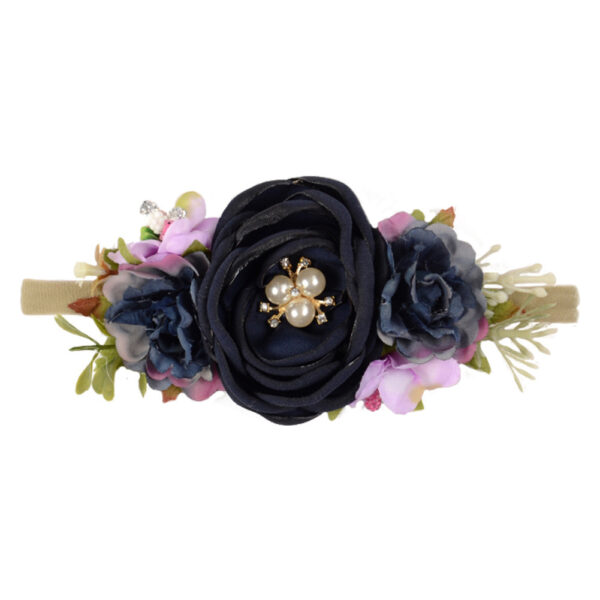 Sweet Child Simulation Head Flower Hair Accessories - Image 3