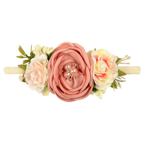 Sweet Child Simulation Head Flower Hair Accessories - Image 4