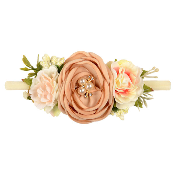 Sweet Child Simulation Head Flower Hair Accessories - Image 6