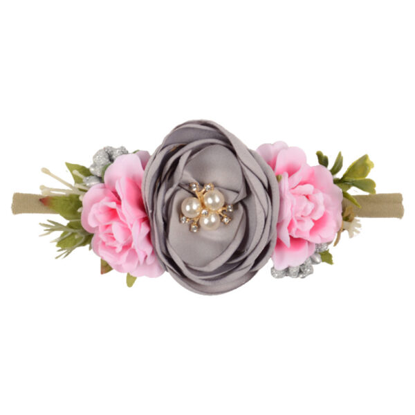 Sweet Child Simulation Head Flower Hair Accessories - Image 7