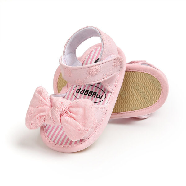 Summer Bowtie Baby Shoes Baby Through Shoes - Image 2