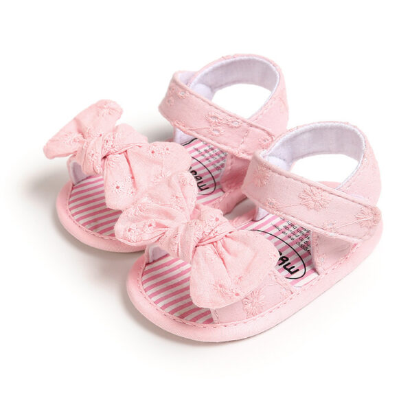 Summer Bowtie Baby Shoes Baby Through Shoes - Image 4