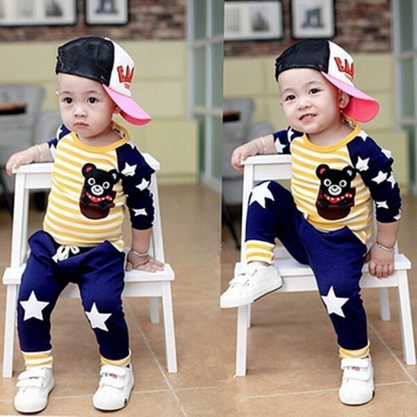 New Baby Boy Spring Suit Boys Spring Clothes Children's Clothes 1-2-3 Years Old Girls Spring Clothes - Image 5