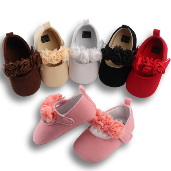 Baby Toddler Shoes Soft-soled Baby Cotton Shoes Wearing Flower Shoes - Image 4