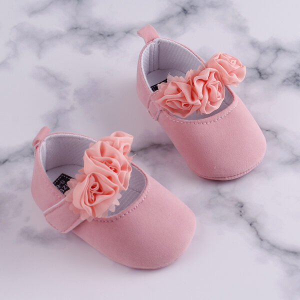 Baby Toddler Shoes Soft-soled Baby Cotton Shoes Wearing Flower Shoes - Image 5