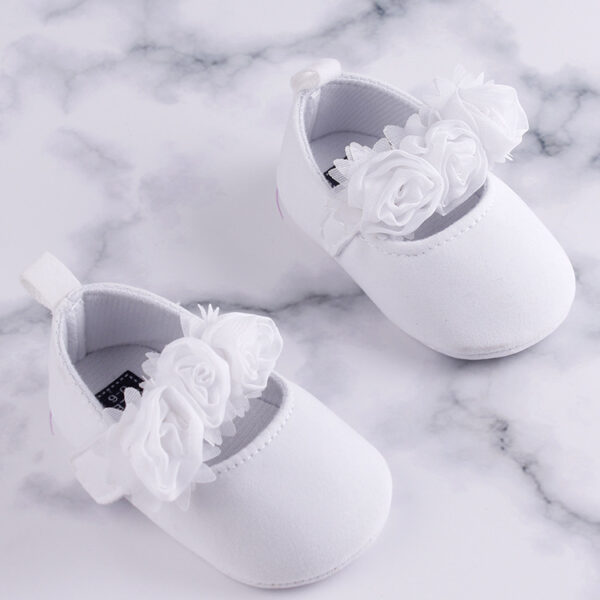 Baby Toddler Shoes Soft-soled Baby Cotton Shoes Wearing Flower Shoes - Image 2