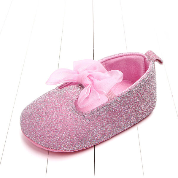 Shiny Ribbon Bow Female Baby Shoes Baby Shoes Toddler Shoes - Image 9