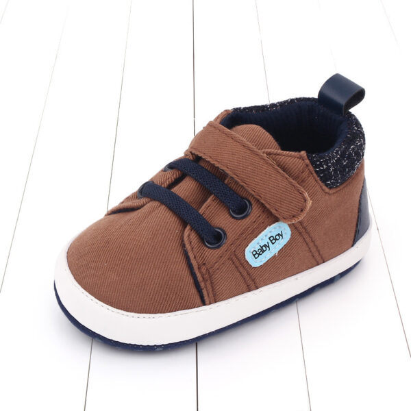 Baby Shoes Soft Sole Baby Shoes Male Baby Velcro Toddler Shoes - Image 3