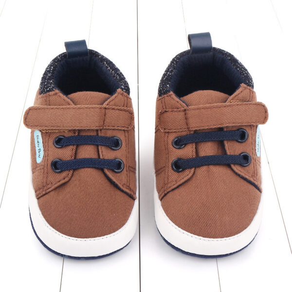 Baby Shoes Soft Sole Baby Shoes Male Baby Velcro Toddler Shoes - Image 6