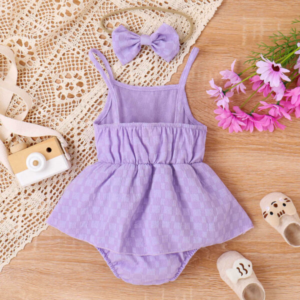 Summer Girls' Jumpsuit Baby Romper - Image 9