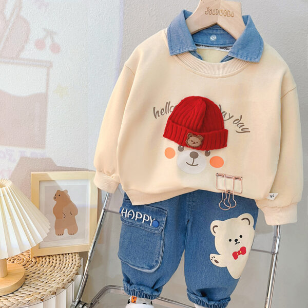 Clothes For Babies Split Boy Suit - Image 6