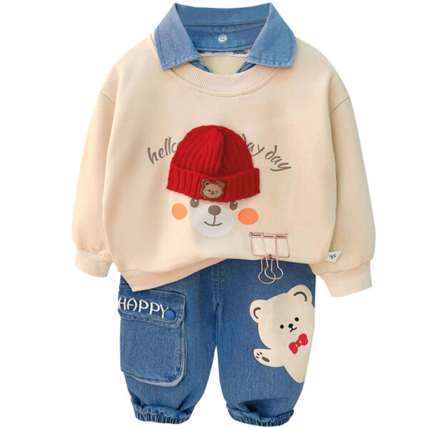 Clothes For Babies Split Boy Suit - Image 5