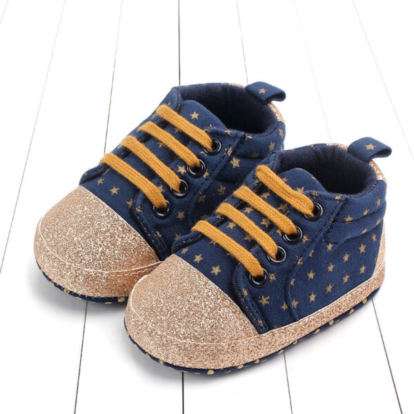 Baby sequined stars toddler shoes - Image 3