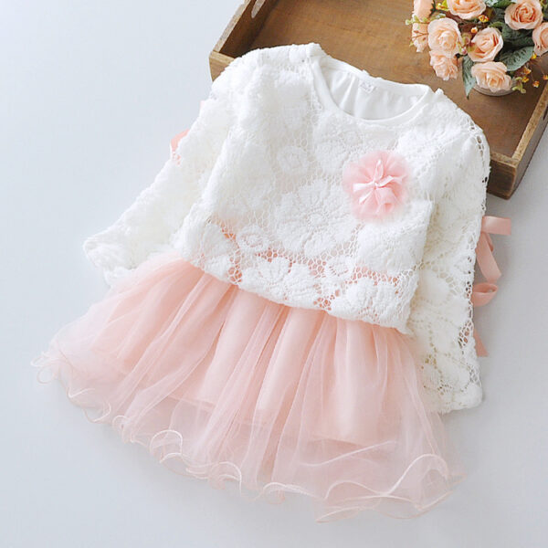 Wear a dress on behalf of autumn baby child Princess Dress girls dress baby clothes two piece autumn - Image 5