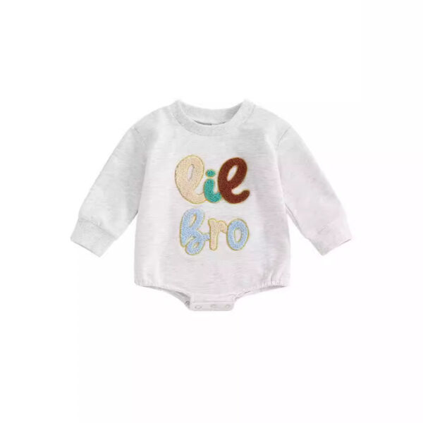 Autumn Baby Sweatshirt Rompers Baby Boy Toddler Fall Clothes - Image 2