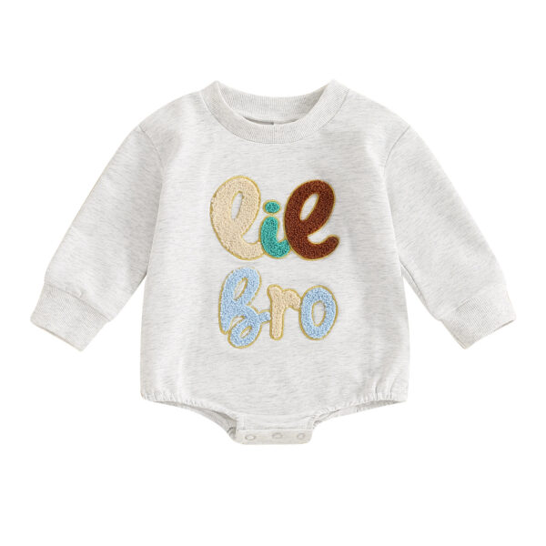 Autumn Baby Sweatshirt Rompers Baby Boy Toddler Fall Clothes - Image 7