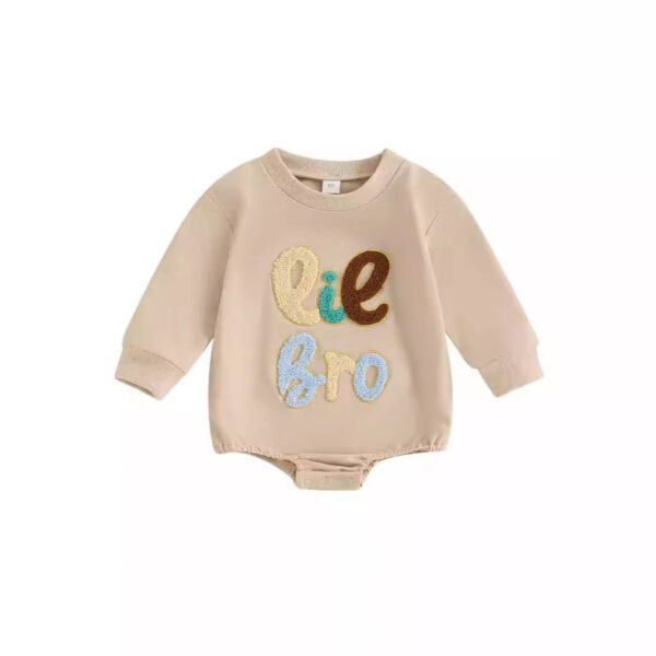 Autumn Baby Sweatshirt Rompers Baby Boy Toddler Fall Clothes - Image 4