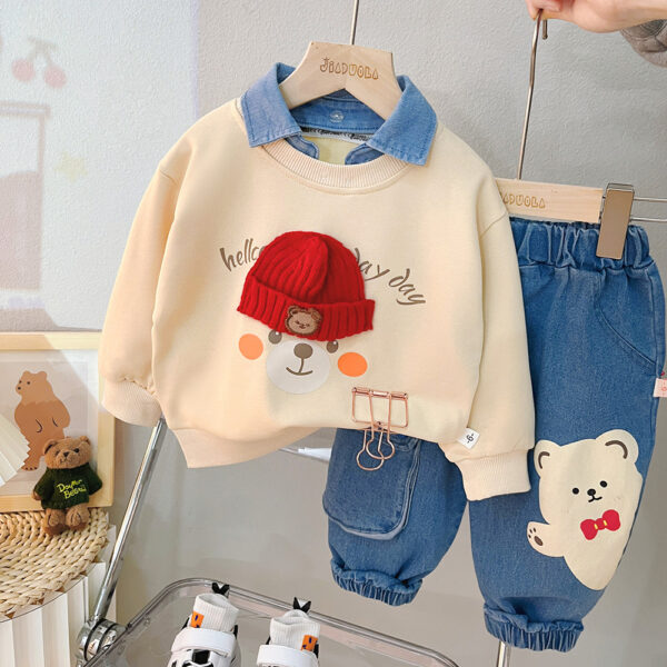 Clothes For Babies Split Boy Suit - Image 10