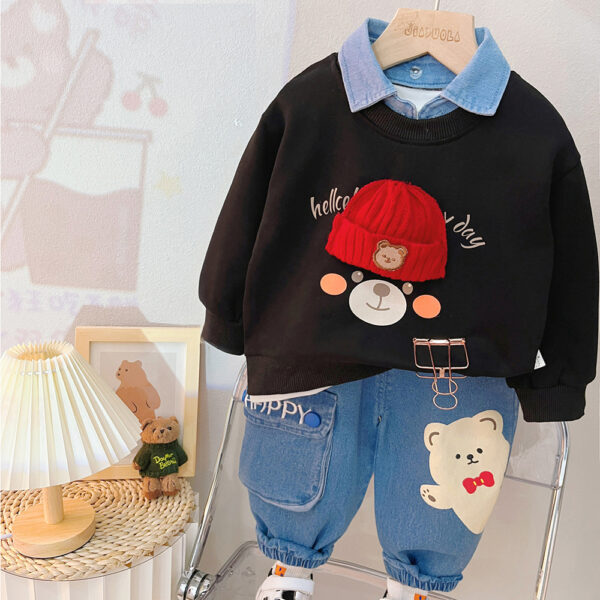 Clothes For Babies Split Boy Suit - Image 7