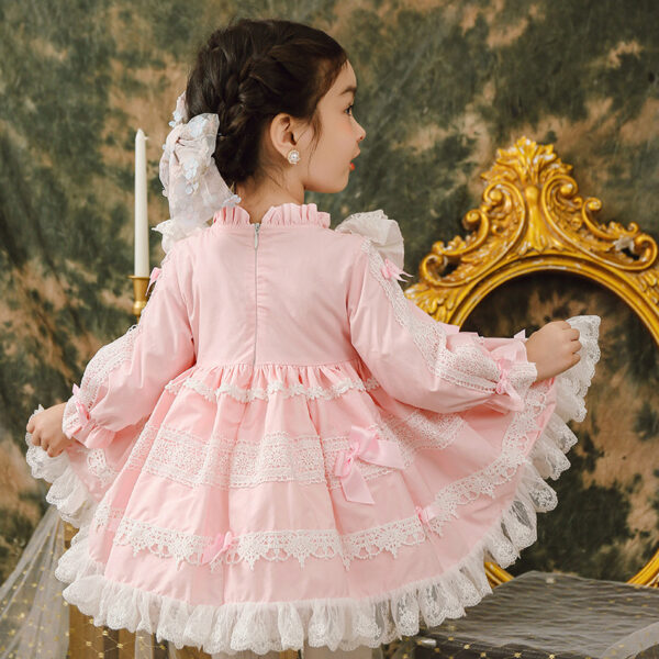 Girls Princess Dress Spanish Skirt Baby Pettiskirt - Image 4