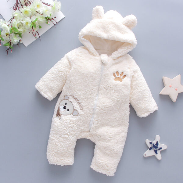 Winter Baby Boy Girl Romper Cotton Clothes - Image 5