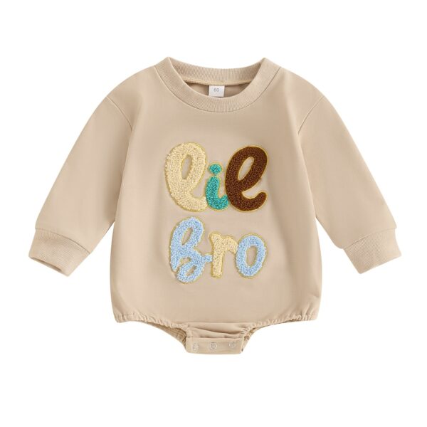 Autumn Baby Sweatshirt Rompers Baby Boy Toddler Fall Clothes - Image 9