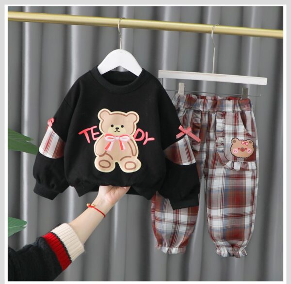 Baby Boy Spring Months Clothes Split Girl Suit - Image 9