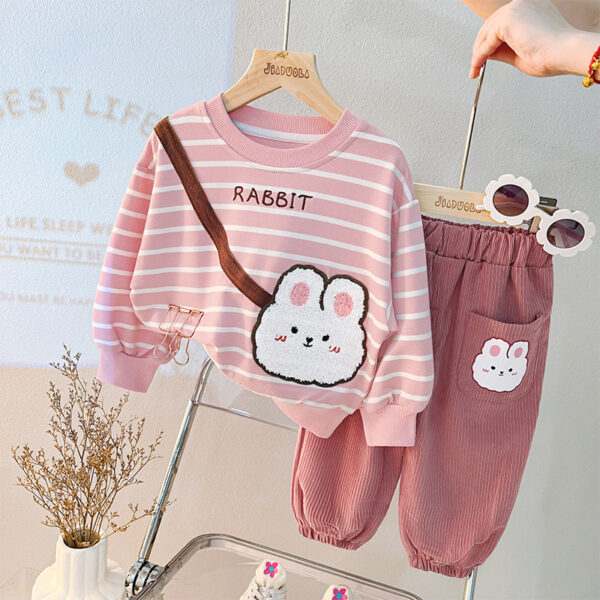 Baby Boy Spring Months Clothes Split Girl Suit - Image 8