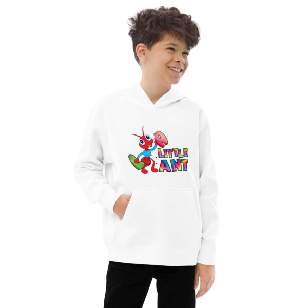 Kids fleece hoodie - Image 8