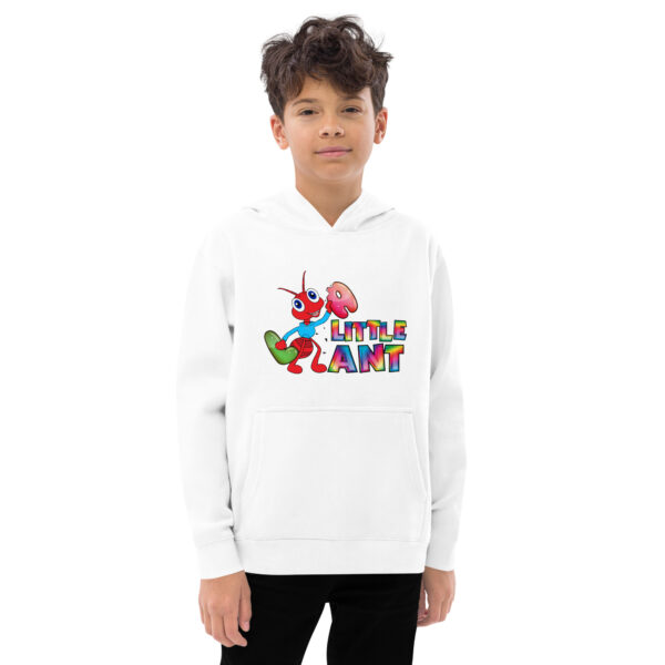 Kids fleece hoodie - Image 7