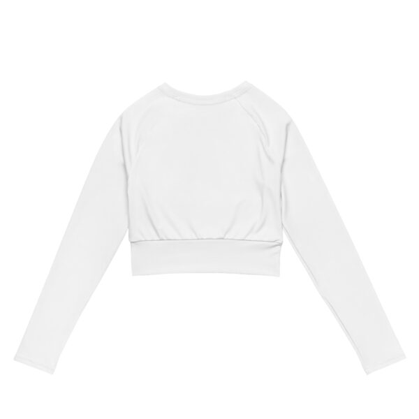 Recycled long-sleeve crop top - Image 2