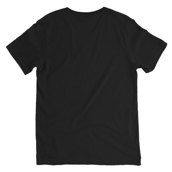 Unisex Short Sleeve V-Neck T-Shirt - Image 2