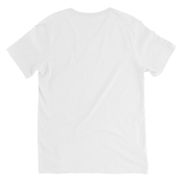 Unisex Short Sleeve V-Neck T-Shirt - Image 4