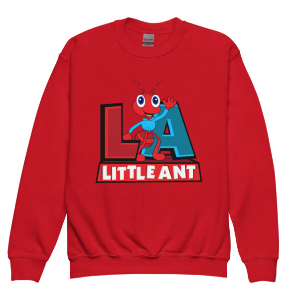 Youth crewneck sweatshirt - Image 4